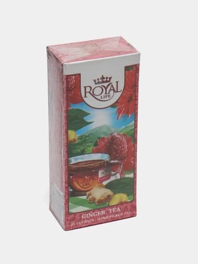 Чай Royal Life Ginger Tea, 25 пакетиков — ROYALT-P0D6BB0