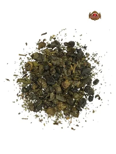Зеленый час Basilur Moroccan Mint, 100 г — BASILUR-MOROCAN