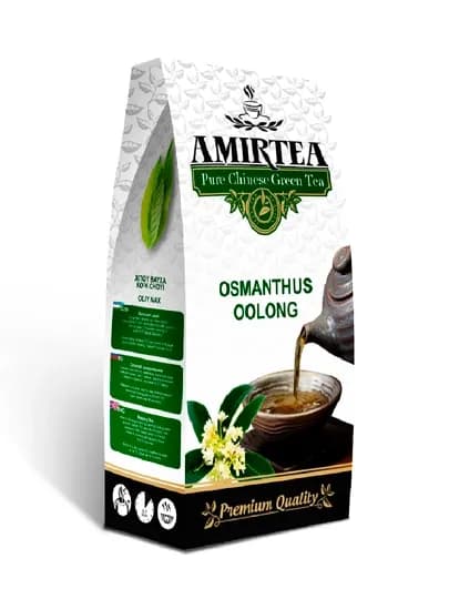Амир Чай зеленый Китайский В/С OSMANTHUS OOLONG, 100 гр — АМИРТЕА-650819