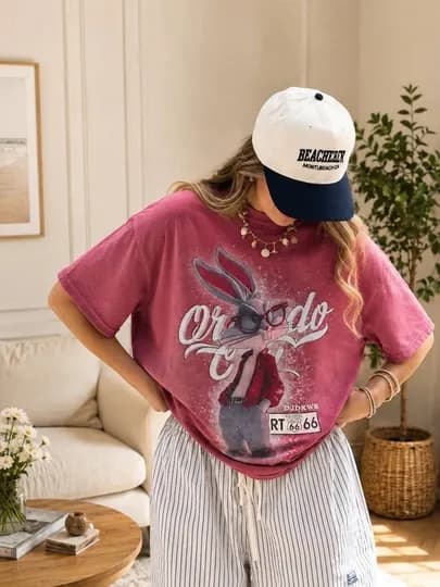 Футболки для женщин — MYLOOK-ФУТБОЛКАЛАРП-ФУКСИЯ-Freesize
