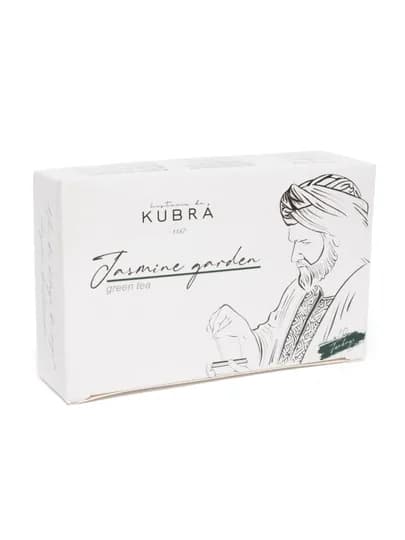 Зеленый чай "Jasmine Garden" 10 пакетиков, 40 гр — KUBRA-JASMINE4GR
