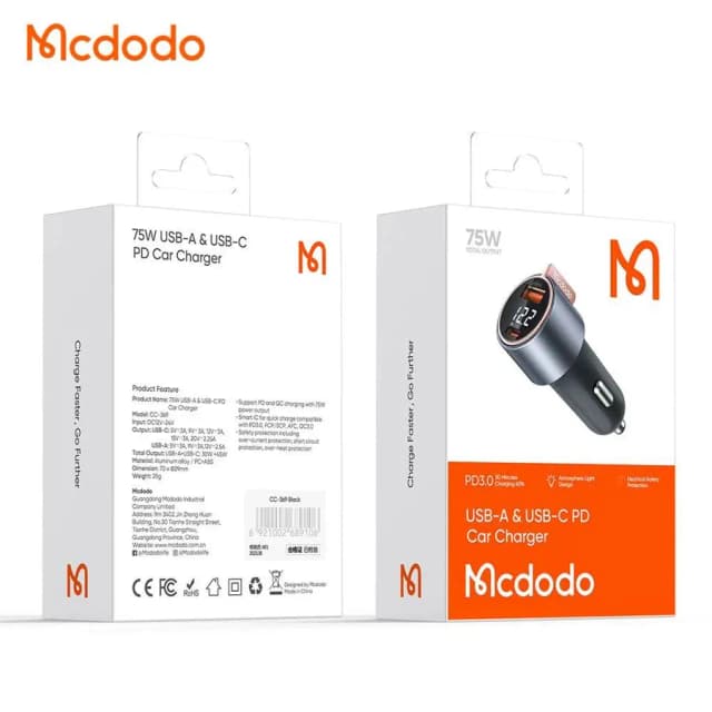Зарядные станции Mcdodo CC-369 , черный