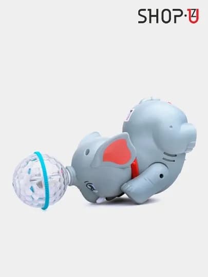 Развивающая музыкальная игрушка для новорожденных малышей — RXKIDS-ROBOPUPY-СЕРЫЙ