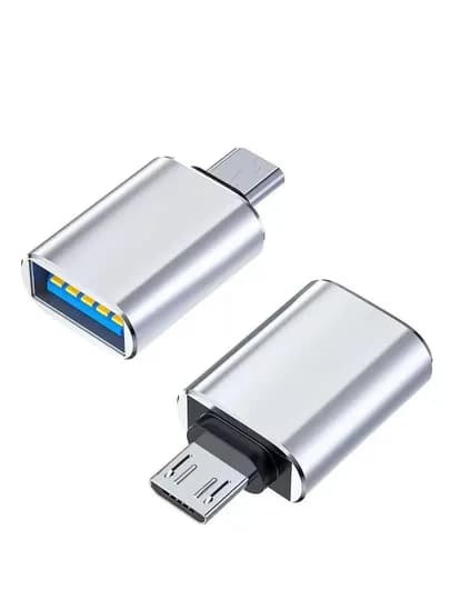 USB-C HUB, многофункциональный адаптер с портами USB 3.0, USB-C, HDMI, SD и MicroSD — ALCHINA-OTG2-CЕРМЕЛ