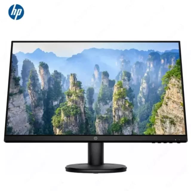 Монитор HP - 27” V27i IPS LED Monitor, 60Hz, 5mc, FHD (1920x1080), HDMI (9SV94AS), Black
