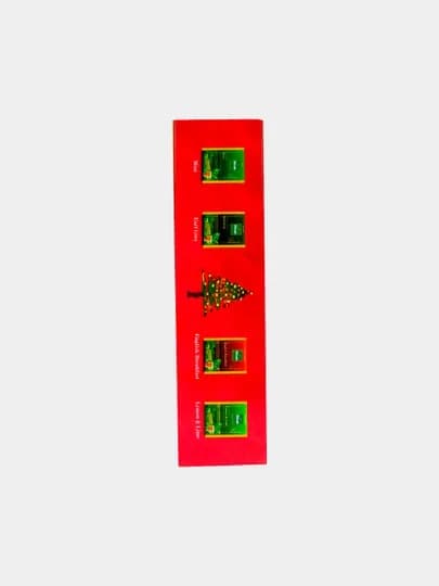 Набор новогодний чая Dilmah Mint, Earl Grey, Lemon & Lime, English Breakfast, 80 г — ДИЛДАХ-P041534