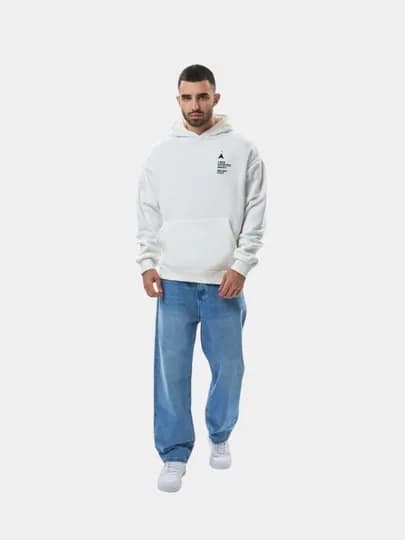 TERRA PRO Мужская толстовка короткая длина AW23CA2N-2-19060 — TERRA-19060-БЕЛЫЙ-XXL