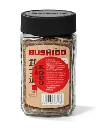 Растворимый кофе Bushido Kodo, 95 гр — LUCKYCO-KODO95