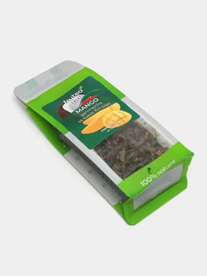 Fruteabar "Манго с генмайчой и ароматом кокоса" Чай зеленый листовой с добавками, 50 гр — FRUTEA-P15DD2E