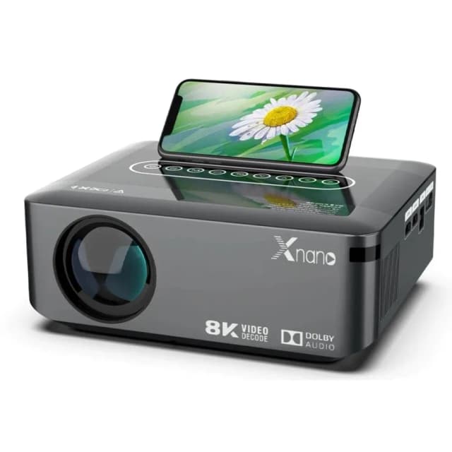 Proyektor Xnano X1 8K Wi-Fi, Full HD, Black