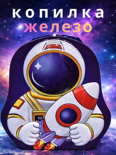 Железная копилка для детей — KINGSHO-KOPILK1-ОЛИВК