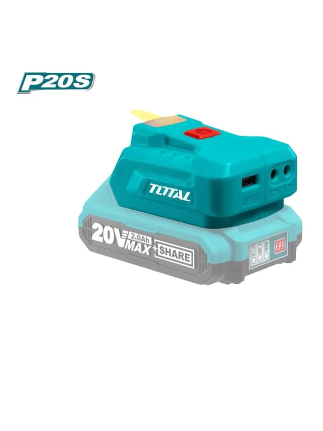 Адаптер USB для аккумулятора TOTAL TUCLI2022