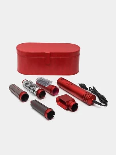 Фен-стайлер, Dyson, 5 в 1, для всех типов волос — LUXEUZB-DAYSONU-КРАСН