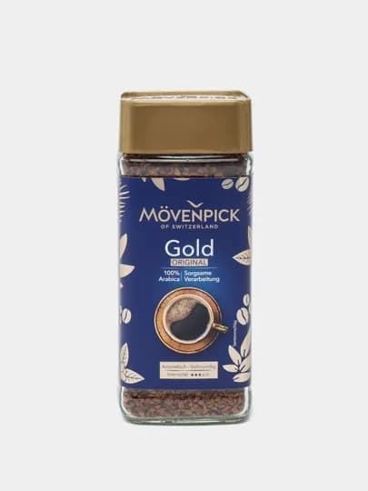 Кофе растворимый Movenpick GOLD, 100 г — TEACOFF-GORIG1
