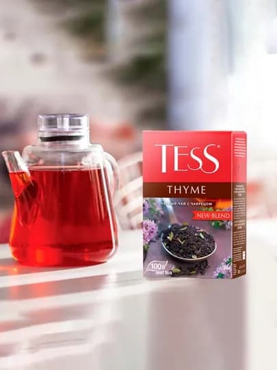 Черный чай Tess Thyme, листовой, 100 г — NIVEA-GRE0035