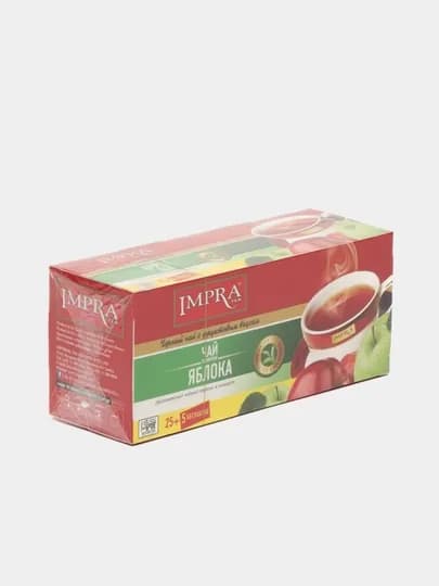 Чай черный IMPRA Яблоко, 2 г, 30 шт — GROCERY-P004AE7