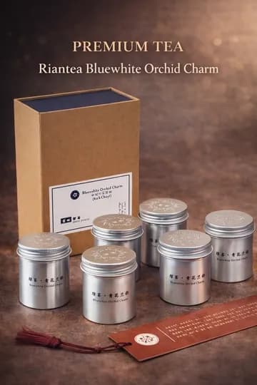 Зелёный чай - Bluewhite Orchid Charm Riantea , 6×20 г, 120 г — RIANTEA-621