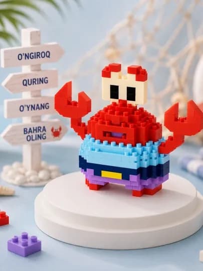 3D-конструктор LEGO, головоломки и игрушки для детей и взрослых — STIKR-TANLASHOP3DC1LEGO-КРАСН