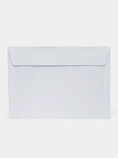 Конверт C6 114х162, белый, 80г/м2, отрывная лента 5 штук — DELISTO-P112597-СИНИЙ