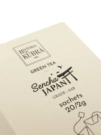 Зеленый чай "SENCHA JAPAN", 20 пакетиков, 40 гр — KUBRA-SENPAKE