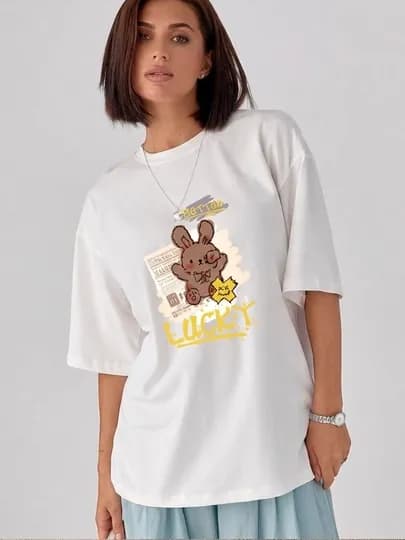 Женская футболка — MEWEAR2-MELANO100PAXTA-СВЕТКОР-Freesize-XL2XL