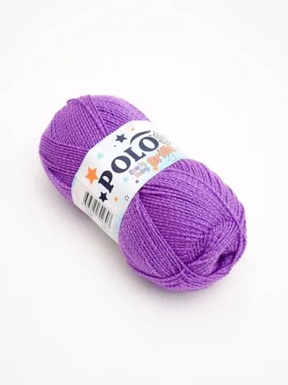 Пряжа- Polosu Brillo 97% акрил, 3% проволока, 100 г, 300 м — PRYAJA1-BRILLO-ПУРПУР