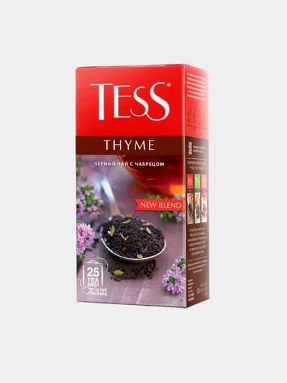 Чай черный Tess Thyme, 1.5 г * 25 шт — NIVEA-GRE0059