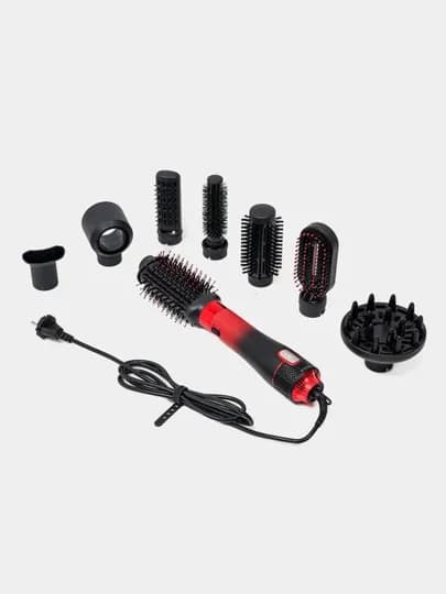 VGR MultiStyle Pro – фен-щётка и стайлер, 6 в 1 и 4 в 1 для идеальной укладки — ELELIV-VNAB-КРАСН