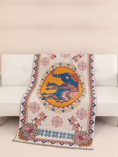 Банное полотенце, многофункционал, 80x150 см — QUILT-MODEL3-МОЛОЧ
