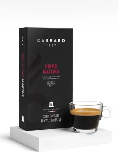 Кофе в капсулах Carraro Primo Mattino (Nespresso), 52 г (10 капсул) — TCFSHOP-TCFC0107