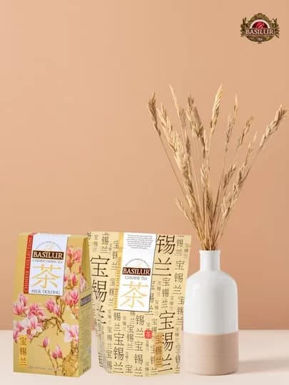 Chinese Green Tea Milk Oolong - 100 г, чай — BASILUR-MILKOOL