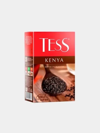 Чай чёрный Tess Kenya, листовой, 100 г — NIVEA-GRE0038