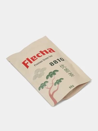 Китайский зеленый чай Flecha Premium 8810, крупнолистовой, 90 г — FLECHA-FLC8810