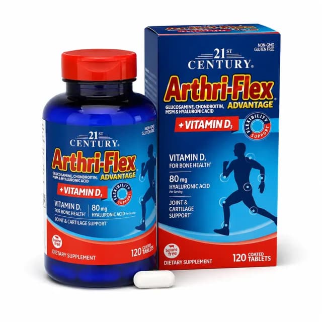 BQ 21st Century Arthri-Flex® Advantage + Vitamin D3, 120 Coated Tablets