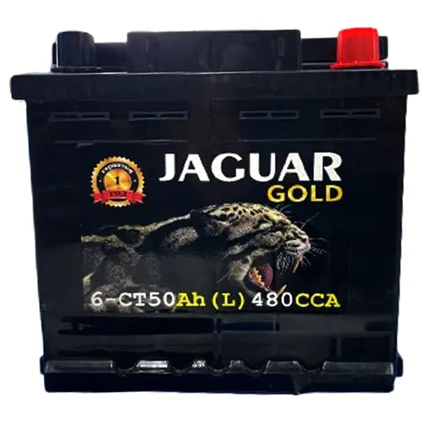 Автомобильный аккумулятор Jaguar Gold 6-CT50Ah 480 CCA
