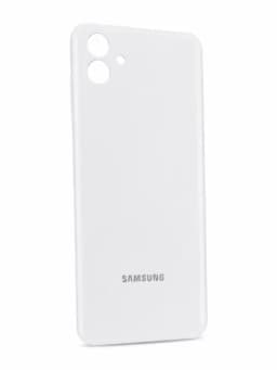 Задняя крышка для Samsung Galaxy A04, качественный корпус — SMTKOPS-ORQAKRISHKAA04-БЕЛЫЙ
