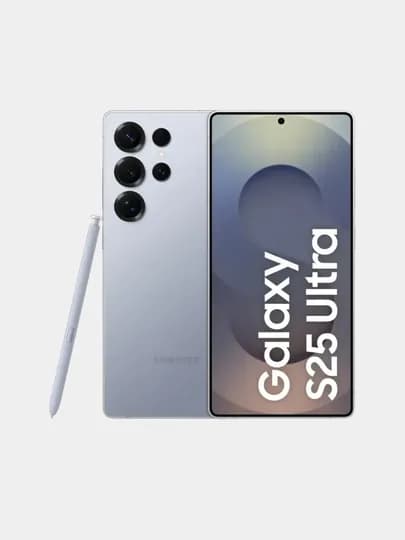 Смартфон Samsung Galaxy S25 ultra, гарантия 1 год — ROZEUZB-S25ULTR-СВЕТСИН-12GA256