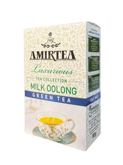Амир Чай Зеленый Китай В/С Milk Oolong 90 гр — АМИРТЕА-650130