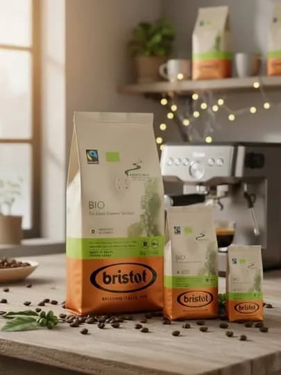 BRISTOT bio organic, кофе зерновой, 1 кг — BRISTOT-BIORGANIC1KG