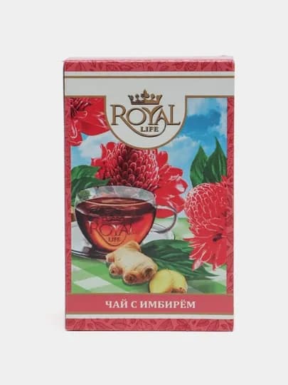 Чай Royal Life Ginger tea, 90 г — ROYALT-P0D6BA8