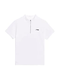 Спортивное поло Li-Ning APLW161 с технологией AT DRY COOL — LINING1-APLW161-БЕЛЫЙ-L