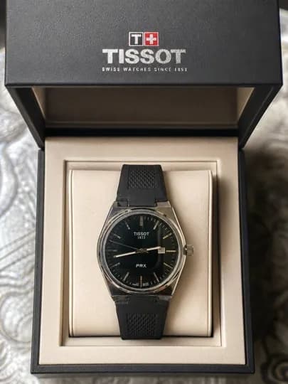 Мужские наручные часы Tissot — элегантный дизайн и надежный кварцевый механизм — LAZISHO-TISOTCHI-ЗЕЛЕН