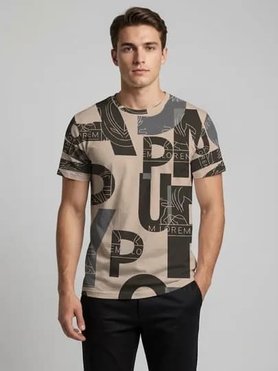 Мужская футболка — SHOPOF-YOZUVLA-БЕЖМЕЛ-52