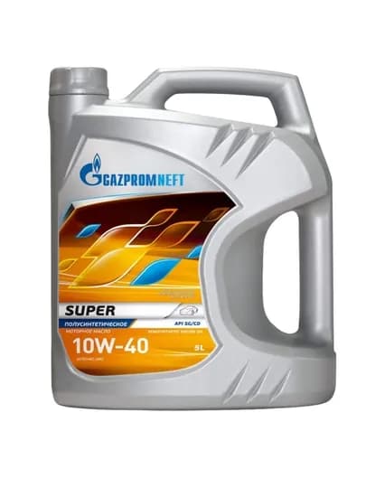 Gazpromneft Super 10W-40 5л моторное масло для бензиновых и дизельных двигателей — RISQROZ-GAZPROMNEFTSUPER10W405L