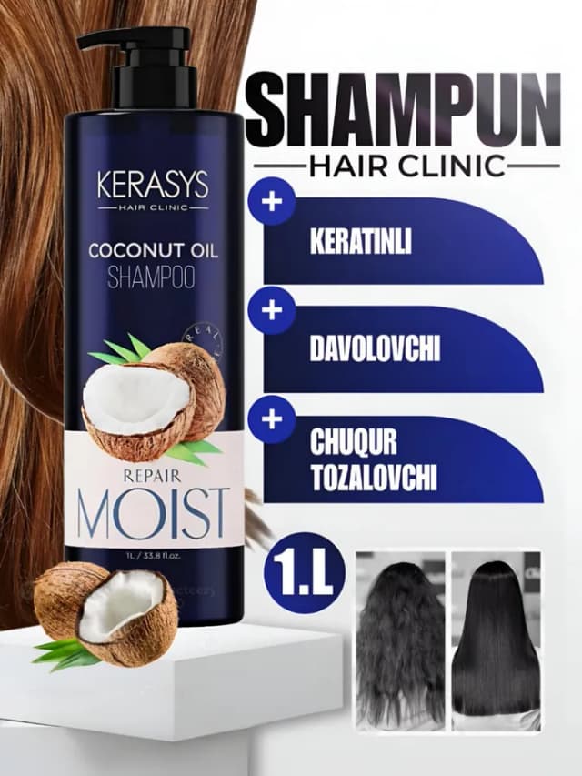 Шампунь для очищения и ухода Kerasys Elegance Sensual, 1 л