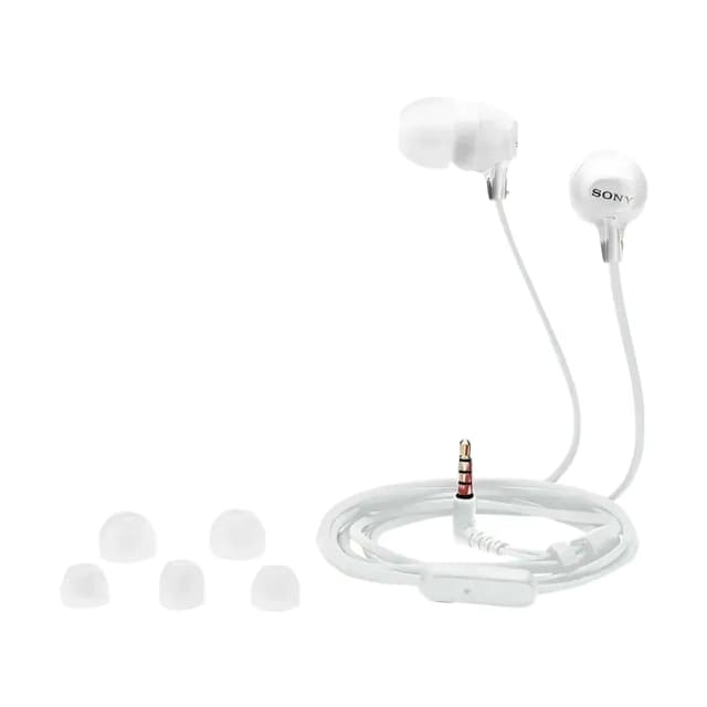 Наушники накладные проводные Sony MDR-EX15AP White