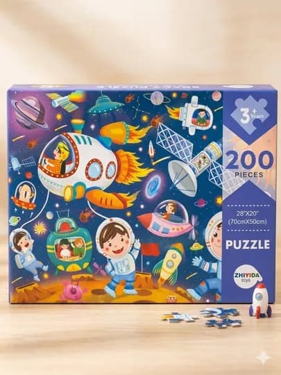 Jigsaw Puzzle — пазл для детей и взрослых — BIBISHK-PAZL1-ГОРЧИЧ