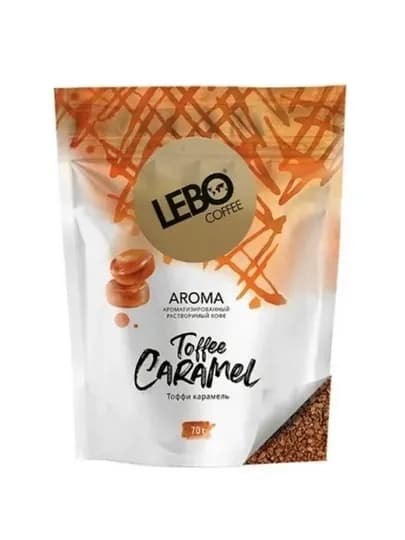 Кофе LEBO растворимый сублимированный Арабика 70–75 г — ароматизированный и классический — MIM25-LERASTVOR-КАРМЛН
