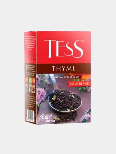 Черный чай Tess Thyme, листовой, 100 г — NIVEA-GRE0035