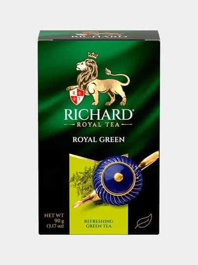 Чай Richard "Royal Green", зеленый, листовой, 90 г — DANIHA-DFCVM26
